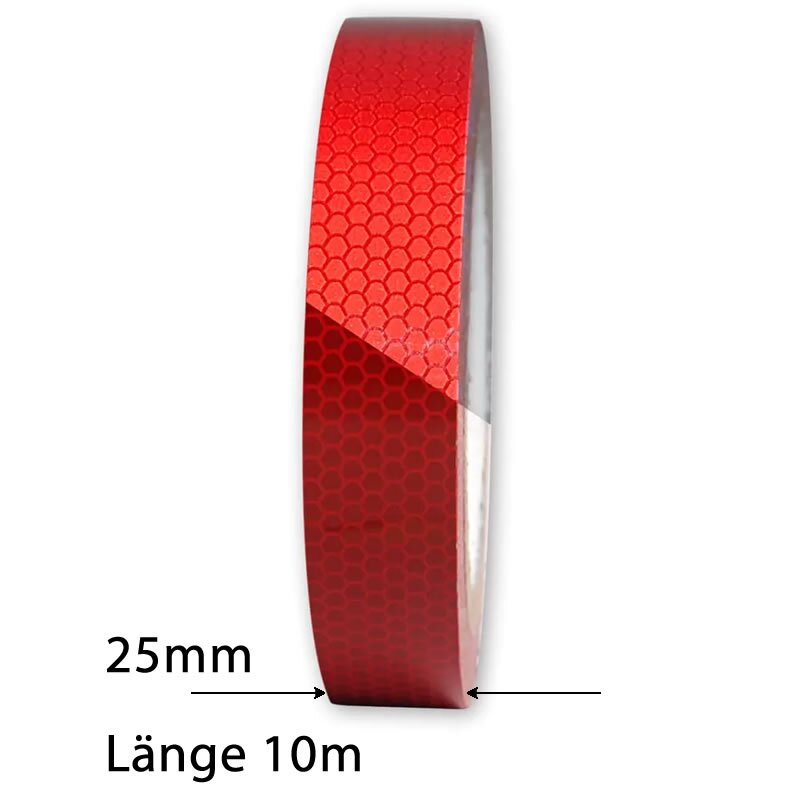 5 Lf Reflektierendes Band Zu Einnähen - Paspelband, 10 Breit, 6