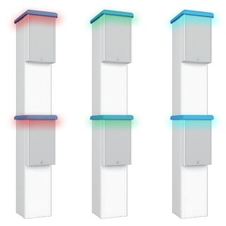 LED-Beleuchtung 24V für Aluminium-Standgehäuse PKW/LKW 2400-v20