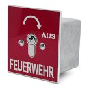 Schlüsselschalter Unter Putz mit PHZ, 1-seitig,...