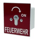 Schlüsselschalter Unter Putz mit PHZ, 1-seitig,...