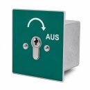 Schlüsselschalter unter Putz mit PHZ,  1 seitig,...