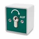 Schlüsselschalter auf Putz mit PHZ,  1 seitig,...